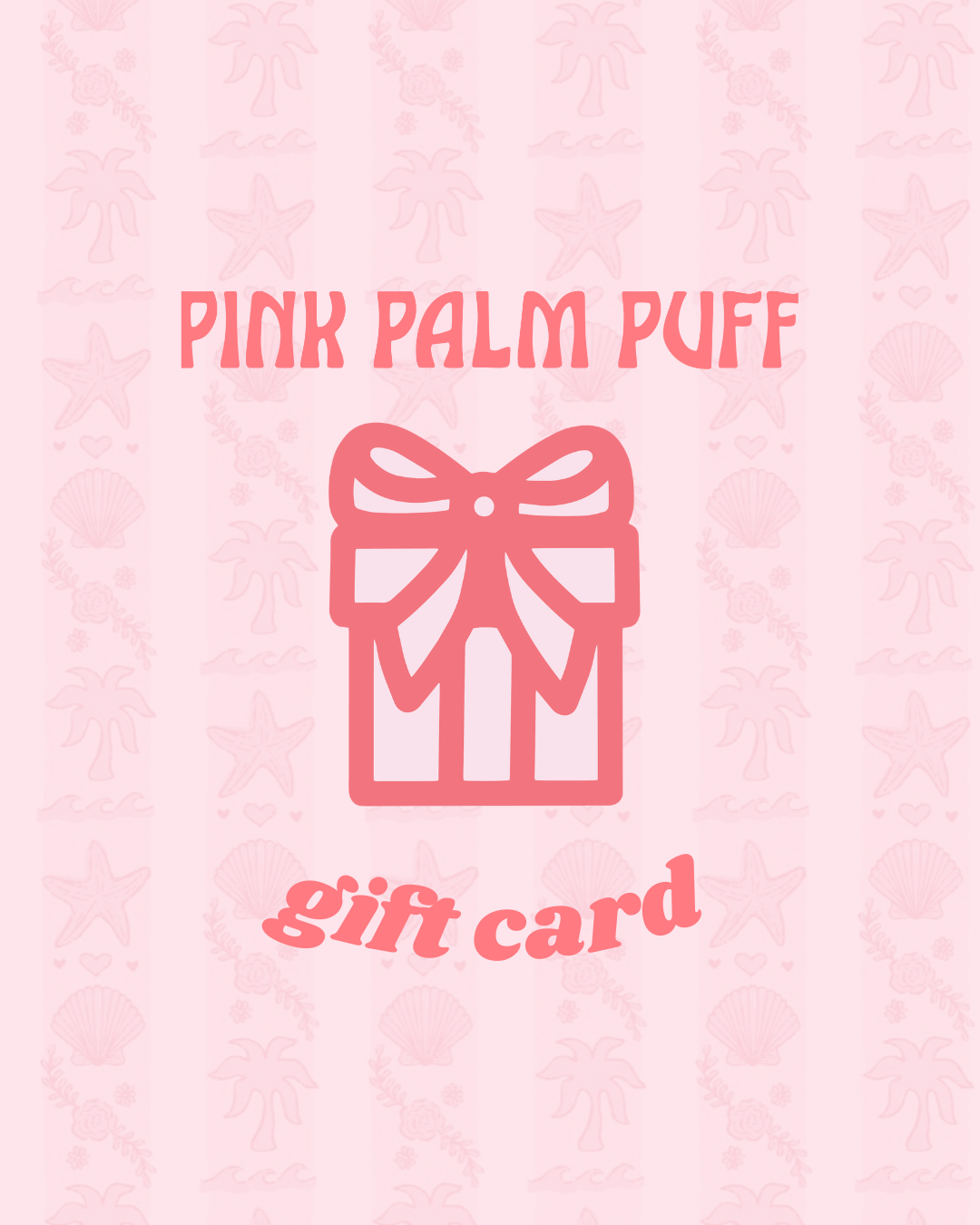 “Palm Pay” Gift Card